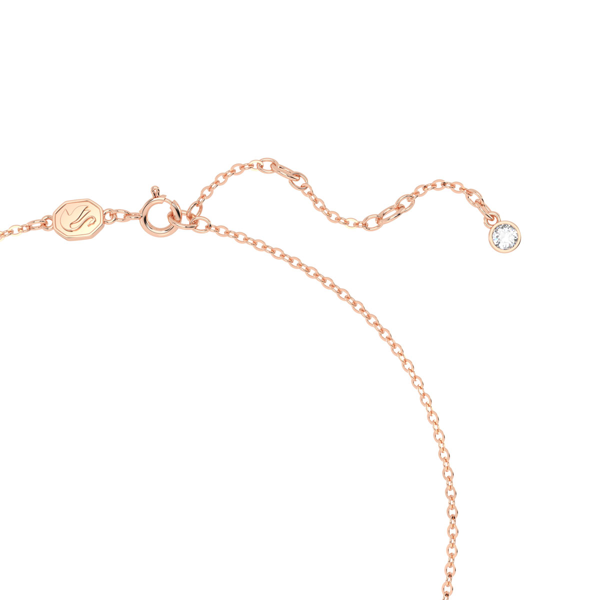 Swarovski Jewelry and Rose Gold Bow Volta Y Necklace